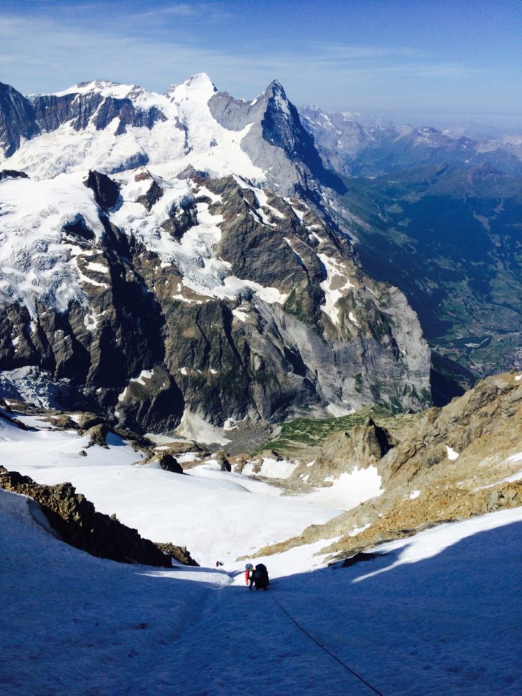 Mittelhorn4 Pure Alpine Bergführer Grindelwald Pure Alpine